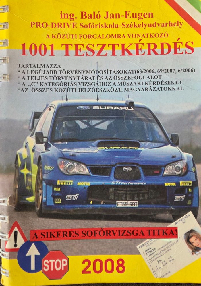 Coperta 1001 Tesztkérdés 2008