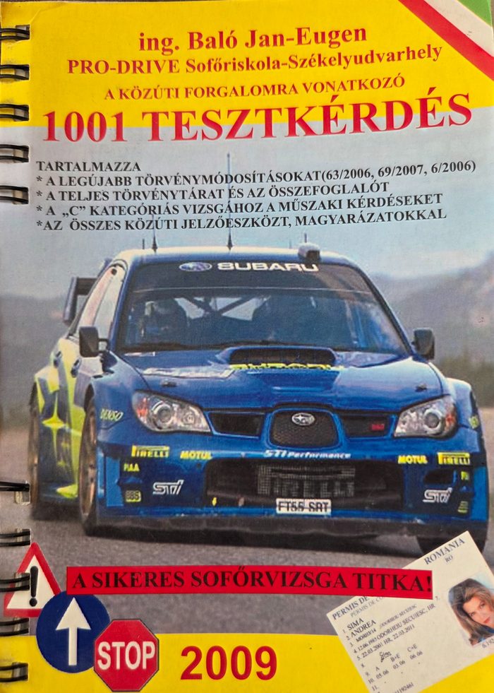 Coperta 1001 Tesztkérdés 2009